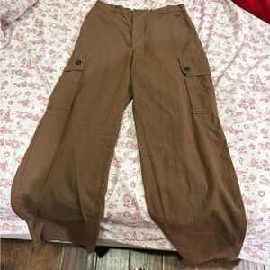 Urban Renewal Chocolate Brown Cargo Joggers